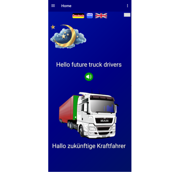 Englisch Berufskraftfahrer BGQ App